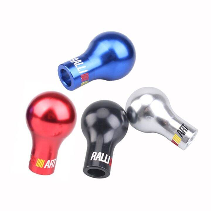 Ralliart Logo Racing Aluminium Shift Knob Shifter Lever Knob for