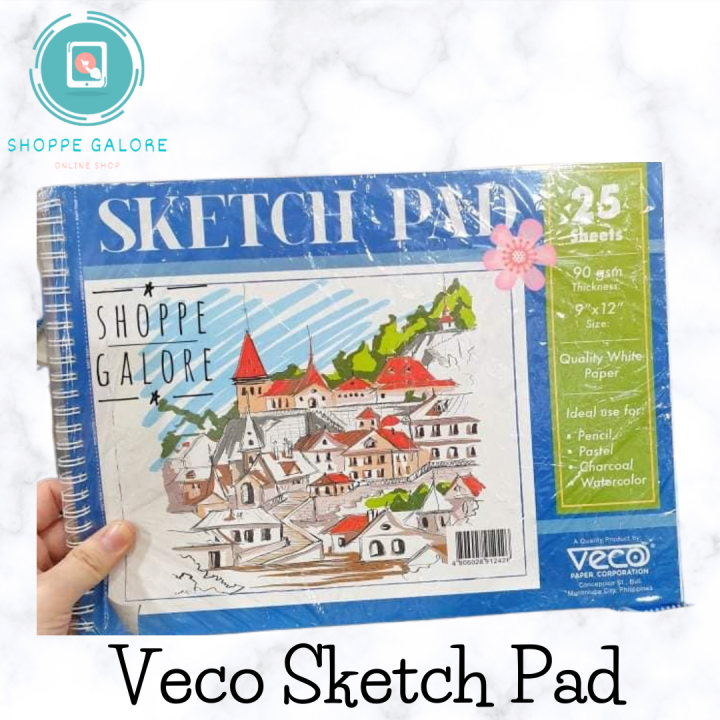 VECO SPIRAL SKETCH PAD WATERCOLOR PAD DRAWING Lazada PH