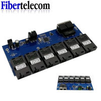 6F2E Fast Ethernet switch Converter 20KM Ethernet Fiber Optical Media Converter 10/100M