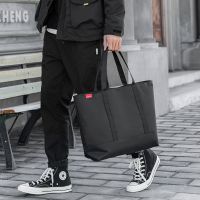 Mens Handbag Tote Oxford Fashion Shoulder for Man 2023 Luxury Designer Large Student Male Hand