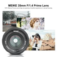 Lens Meike 35mm F1.4 cho máy ảnh Sony - Fujifilm thumbnail