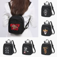 2022 Womens Backpack Outdoor Casual Travel Small Daypack Hand Print Organizer Ladies Mini Backpacks Teen Girls Sports Knapsack 【AUG】