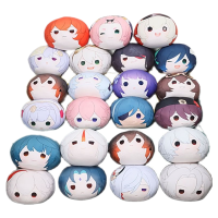 10ซม. น่ารัก Genshin Impact ตุ๊กตาตุ๊กตาอะนิเมะ Yae Miko Raiden Shenhe Plushies Kaeya Albedo Plush ของเล่นกระเป๋านุ่มจี้ของขวัญเด็ก