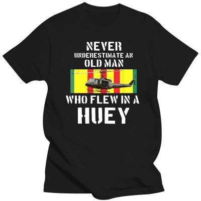 Uh1 Huey T Shirt For Men Clothing For Men Veteran Vet Helicopter 100% Cotton Gildan