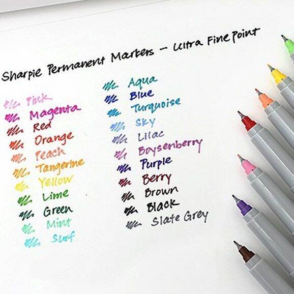 Sharpie Permanent Marker Ultra Fine Point Lazada