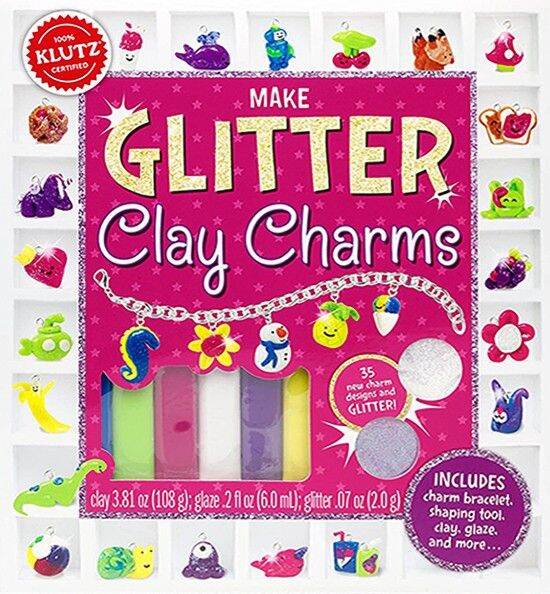 original-english-klutz-make-glitter-clay-charms-making-shiny-clay-ornaments-to-cultivate-childrens-practical-ability-handmade-with-making-materials