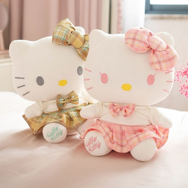 sanrio-ชุดน่ารัก-hello-kitty-ของเล่นสัตว์สตัฟฟ์ไฮเอนด์และคุณภาพสูงตุ๊กตานุ่มน่ารัก-plushier