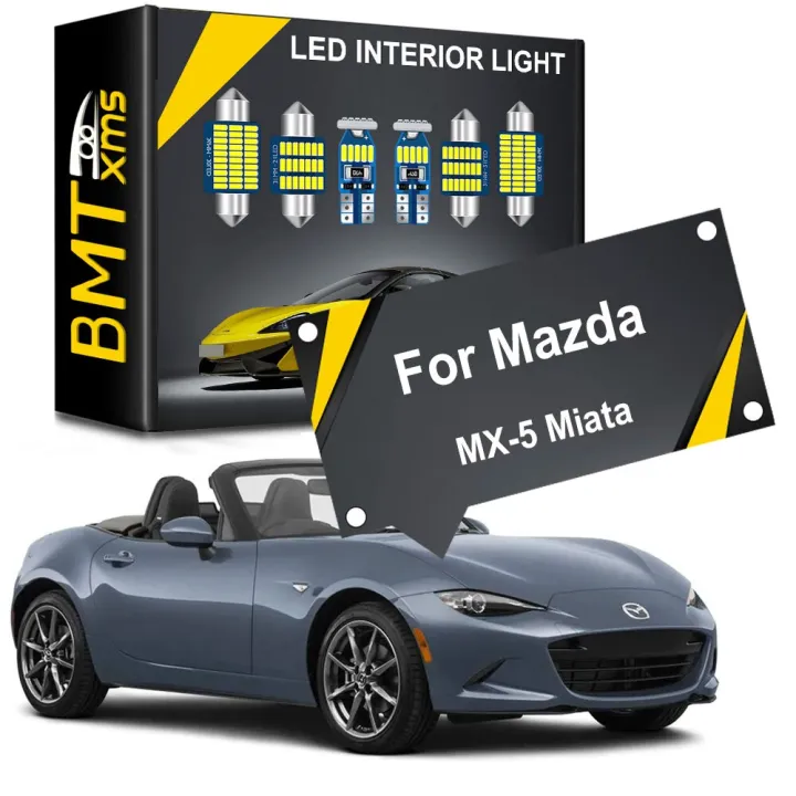 Canbus For Mazda MX5 MX-5 Miata NA NB NC ND Car LED Interior Map Dome Trunk License Plate Light Kit (1990-2021) | Lazada PH Canbus For Mazda MX5 MX-5 Miata NA NB NC ND Car LED Interior Map Dome Trunk License Plate Light Kit (1990-2021) | Lazada PH