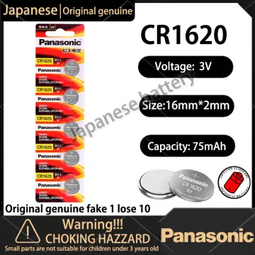Panasonic Lithium CR1620 (3 Volt) : : High-Tech