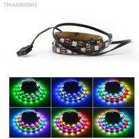 ㍿✟ 1-3m ARGB 5V Addressable Rainbow LED Strip light 3PIN Computer Case Tape Light SMD 5050 Flexible Asus Aura Sync PC Gamer Lamp