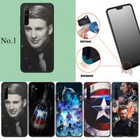 JI15 Marvel Captain America อ่อนนุ่ม High Quality ซิลิโคน TPU Phone เคสโทรศัพท์ ปก หรับ Realme XT X2 A5 2 3 5 5S 5i 6 6i 7 7i 8 8S 8i 9 9i Pro Plus X Lite