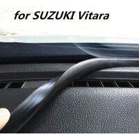 【JJA Decoration】 1ชิ้นสำหรับ SUZUKI Vitara 2016 2017คอนโซลเครื่องมือแถบปิดผนึกด้านหน้ากระจกกระจกฉนวนกันเสียงยาง Gap Plug