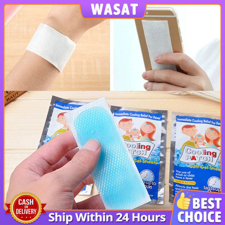 Fever Cooling Pads Down Fever Ice Plaster Anti Hot Lower Temperature Cooling Pads Fever Down Gel