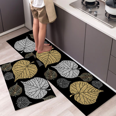 Kitchen Mat Absorbent Foot Mat Doormat Entrance Door Mat for Bathroom and Toilet Kitchen Mats for Floor Waterproof Home Decor