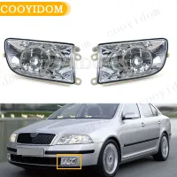 รถ LED ไฟตัดหมอกสำหรับ VW S Koda O Ctavia A5 MK2ซีดาน Combi 2004 2005 2006 2007 2008ใหม่ด้านหน้า LED ไฟตัดหมอกโดยไม่ต้องหลอดไฟ