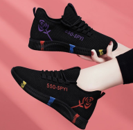 Giày sneaker 550 Hoa hồng đế 1 màu nữ thời trang Hàn quốc thumbnail