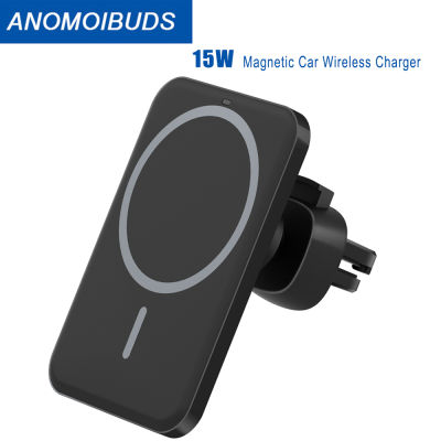 Anomoibuds 15W Magnetic Wireless Car Charger For iPhone 12 13 Pro Max Magnetic Charging Phone Holder Stand For iPhone 12 13 Mini