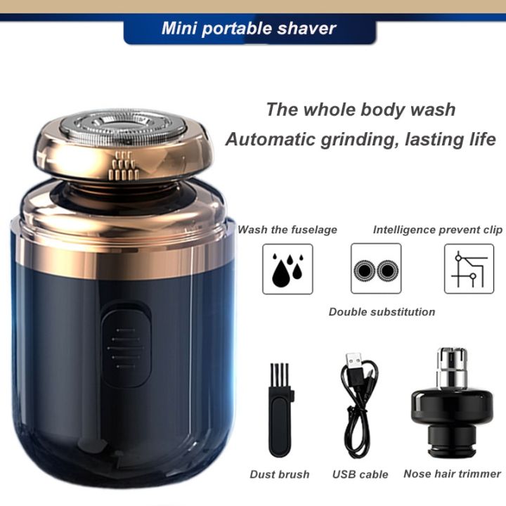 zzooi-waterproof-electric-razor-mini-electric-shaver-usb-charging-portable-electric-razor-pocket-size-hair-cutting-machine-beard-razor