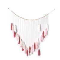 【hot】✿❇◎  Macrame Wall Hanging-Large Hanging with Wood Beads-Bohemian for Bedroom and Room