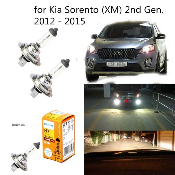 หลอดไฟหน้า-philips-h7-12v-60-55w-สําหรับ-kia-sorento-xm-2nd-gen-2012-2015-2-ชิ้น-2pcs