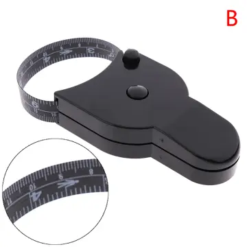 2pc/set combination Fitness Weight Loss Muscle Body Fat Caliper+ Body Mass Measuring  Tape Tester body mass tape