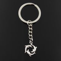 New Fashion Keychain 21x16mm Three Show Pendants Men Color Car Chain Holder Souvenir