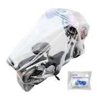 【LZ】 Waterproof Scooter Cover Clear Mobility Scooter Cover Protecting Motorcycles From Rain Sun Dust Transparent Dustproof Motorcycle