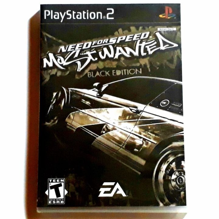 need for speed most wanted black edition playstation 2