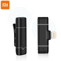 《Miss you electronic》 Xiaomi-ไมโครโฟนไร้สายแบบหนีบเสื้อไม่มีแอพพลิเคชั่นและบลูทูธลดเสียงรบกวนอัจฉริยะไมโครโฟนไร้สายแบบหนีบเสื้อMicrophone Accessories