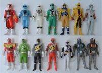 ขบวนการเซนไต  Sentai  และ พาวเวอร์  เรนเจอร์ 10 Character มือสองแท้ ขนาดความสูง 11 เซนต์