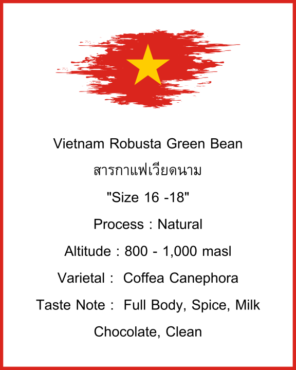 สารกาแฟ-โรบัสต้า-เวียดนาม-พรีเมียม-เรดเชอรี่