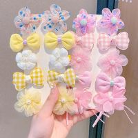 【CW】 Cute Cat Dog and Pet Hairpin Rubber Band Hair Accessories Bow Large Size Beauty Product