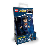 LEGO พวงกุญแจเลโก้ พวงกุญแจไฟฉาย เลโก้ ซุปเปอร์แมน DC Superman Clark Kent Keychain Light ลิขสิทธิ์แท้