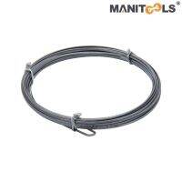 "MANITOOLS" MSO-15 Size 1.3x3 mm. Length 15m. ฟิชเทปเหล็กไม่มีลูกกรง / Wire steel (without cage) ความยาว 15 เมตร