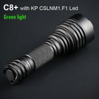 Convoy C8 Plus KP CSLNM1.F1 Green Light Flashlight High Powerful Linterna Led 18650 Lantern Camping Flash Light Work Torch Rechargeable  Flashlights