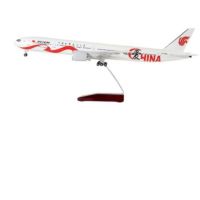 [47CM] โมเดลเครื่องบิน Air China 777 Airplane with LED Light (Touch or Sound control) Plane Model มีไฟ ของเล่น ของสะสม เสริมฮวงจุ้ย