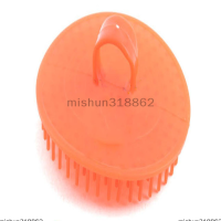 mishun318862 Lofty สีขาว ZONG อาบน้ำแชมพูบำรุงหนังศีรษะที่สะดวกสบายแปรงนวดผมอาบน้ำหวีนวดศีรษะ