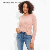 American Eagle Long-Sleeve Thermal T-Shirt เสื้อยืด ผู้หญิง แขนยาว (EWTS 037-7927-823)