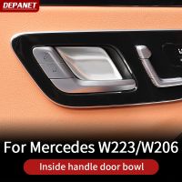 Lnner door bowl for Mercedes w223 S series class w206 C 2021-2023 covers trim benz s w223 S400 S450 amg supplies accessories