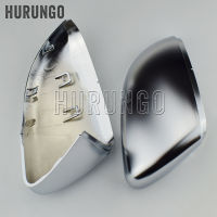 Matt Chrome ฝาครอบกระจกมองหลังสีเงินสำหรับ VW Golf 6 MK6 Touran