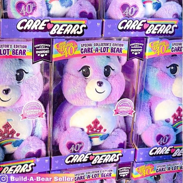 usa-พร้อมส่งในไทย-limited-ตุ๊กตาแคร์แบร์-รุ่น-40ปี-care-bears-care-a-lot-นำเข้าอเมริกาแท้