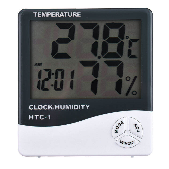 [100 Original] Diymnore Thermohygrometer Weather Clock Temperature