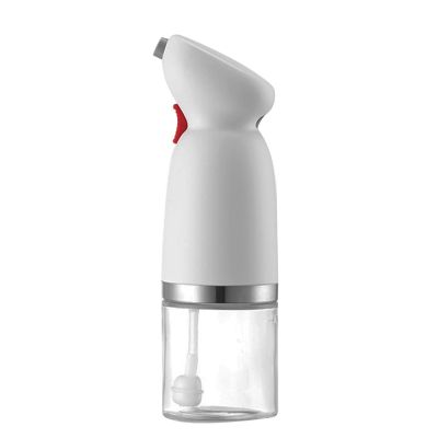 160Ml 800MAh USB Rechargeable Electric Olive Oil Sprayer Refillable Leak-Proof Glass Oil Spray Empty Bottle for Kitchen
