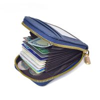 【CC】∏  Card Holder Men Wallet Leather Business ID Bank Purse
