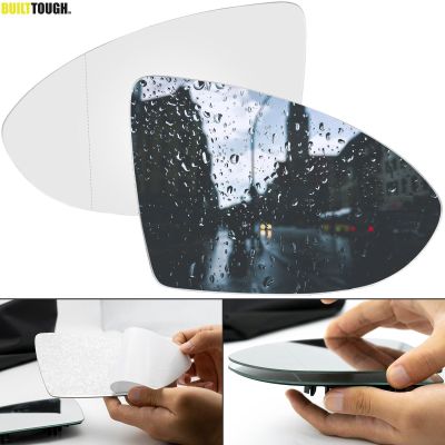 For VW Golf 7 Mk7 Mk7.5 2012 - 2021 Left Right Hand Door Side Wing Mirror Glass Convex Rear View Rearview Glue Adhesive Replace