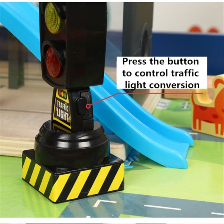 singing-traffic-light-toy-traffic-signal-model-road-sign-suitable-for-brio-train-k1ma