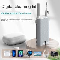 【LZ】▧┅◑  Phone Screen Cleaner Brush Kit Headphones Brush Pen Set Câmera Tablet Laptop Ferramentas de limpeza 5 em 1