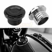 【cw】Motorcycle accessories Motorcycle Fuel Gas Tank Vented Aluminum Right hand Thread Decorative Oil Cap For Harley Sportster XL 883 1200 Dyna Touring ！