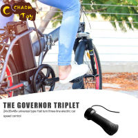 【Ready Stock】E-Bike Speed Handlebar 12v/24v/36v/48v Universal Black Electric Scooter E-Bike Throttle Grip