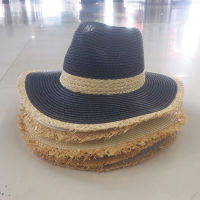 2022 New Summer Beach Straw Panama Sun Hats For Women Fashion Panama Jazz Straw For Men Wholesale